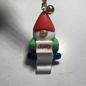 bath & body works christmas santa hand sanitizer keychain!